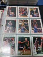 2 Binders Basketball Cards. Moses Malone and more - 2