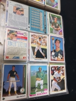 2 Binders Baseball Cards Rickey Henderson and more. - 3