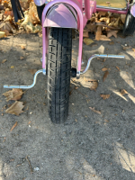 (1) 16” Viper DBBMX bike - blue (1) 16” Huffy Princess bike - pink (1) Shwinn pink tricycle - 19