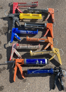 (10) Used Caulk Guns