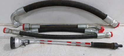 (4) Hydraulic Hoses (1) Spray Head Attachment and More!
