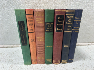 (1) Vintage engineering books