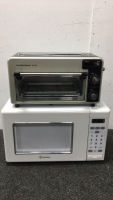 Microwave and Toaster oven