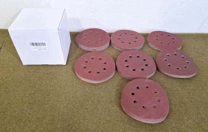 (1) Box Of Assorted Grit 5" Sanding Disks