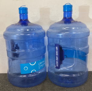 (2) 5 Gallon Water Jugs