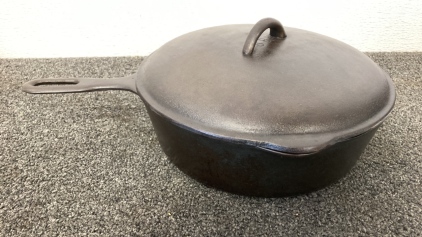 Cast Iron Turkey Fryer With Lid