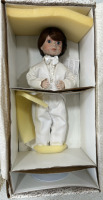 (3) Franklin Heirloom Dolls - 4