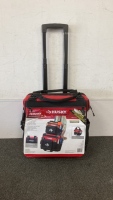 14" Husky Rolling Tool Tote +Small Bag NEW