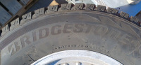 (4) Bridgestone Blizzak 235/70R16 106S - 5 Lug Nut - Studless Tires - 4