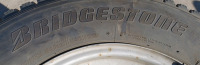 (4) Bridgestone Blizzak W965 LT225/75R16 115/112Q - 5 Lug Nut - Studless Tires - 4