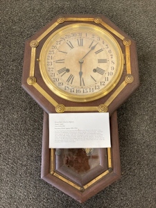 1890 Waterbury Wall Clock