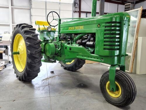 1953 John Deere Mdl A Tractor - Recent Restoration