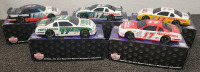 (5) Collectible Darrell Waltrip Die Cast Series Car Banks. 1:24 Scale. All Limited And Numbered