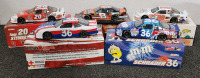 (3) Collectible Tony Stewart, (2) Ken Schrader Die Cast Series Cars. 1:24 Scale. All Limited And Numbered