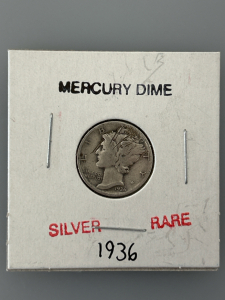 1936 Mercury Dime