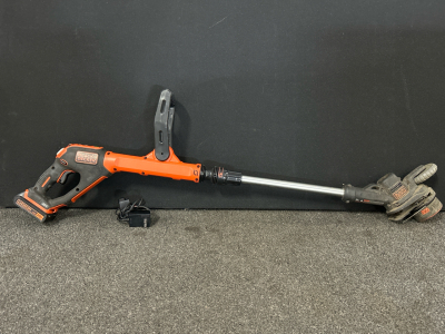 Black and Decker Weed Walker With Charger and Battery