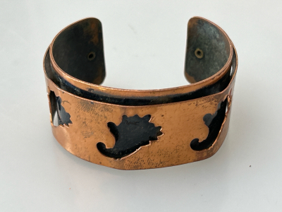 Vintage Copper Cuff Bracelet