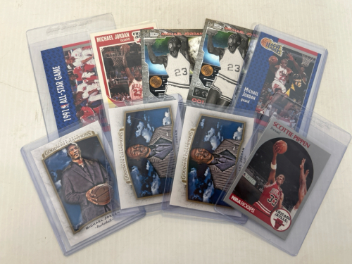 Michael Jordan and Scottie Pippen Cards