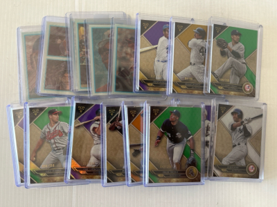 Collectible Baseball Cards: Triple Thread