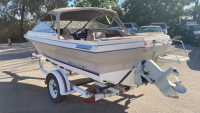 1983 BAYLINER BOAT AND TRAILER - 4