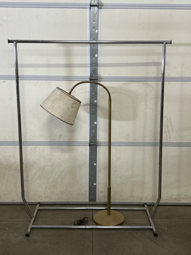 5' Clothes Rack and Floor Lamp