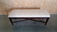 Thomasville Leather End of Bed Bench