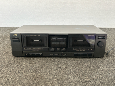 JVC Stereo Double Cassette Deck