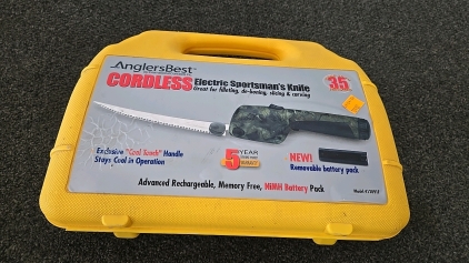 (1) Anglers Best Cordless Electric Sportsman's Knife