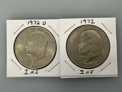 1972/ 1972-D Ike Dollars