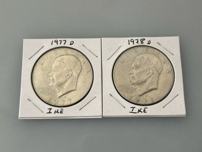 1977/ 1978-D Ike Dollars