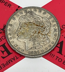 1921 Morgan Silver Dollar