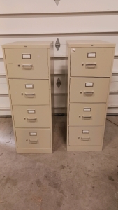 2) Filing Cabinets 52x27x18 (sp11)