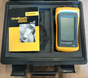 Fluke OneTouch Network Assistant With Power Supply And Hard Case