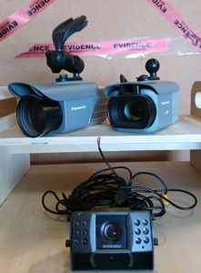 (2) Panasonic Network Camera (1) Panasonic Arbitrator Camera (Salmon)