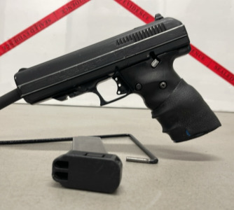 Hi-Point Firearms Model JHP 45 ACP Caliber, Semi Automatic Pistol