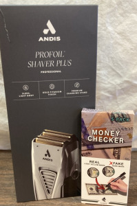 Andis Profoil Shaver Plus & Money Checker