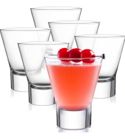 Glass Food Storage And 6-Pack Cocktail Glasses - 4