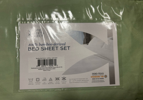 100% Bamboo Bed Sheet Set- Cal King