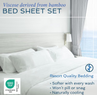 100% Bamboo Bed Sheet Set- Cal King - 3