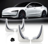 Tesla Splash Guard Glossy White - 2