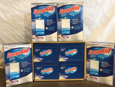 Damp Rid Hanging Bags Lavender Vanilla (8 Boxes)