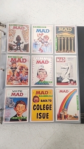 (1) Binder Of (81) 1992 Mad Magazine Collectible Trading Cards