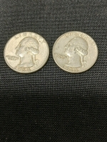 2 1964 Silver Quarters