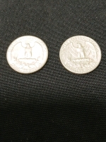 2 1964 Silver Quarters - 2