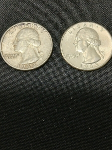 2. 1963 Silver Quarters