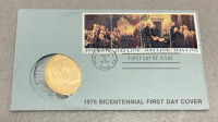 (5) Bicentennial First Day Cover Rounds W/ Original Stamped Envelopes - 4