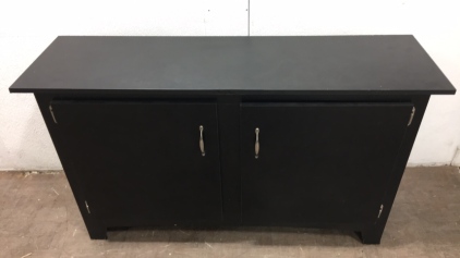 Black Cabinet with Two Doors