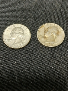 2. 1964 Silver Quarters