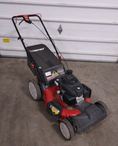 Troy-Bilt Pull Start Lawn Mower (Red/Black) True Variable Speed