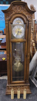 25½"x 14"x 78" Grand Father Clock Heirloom w/ Parts